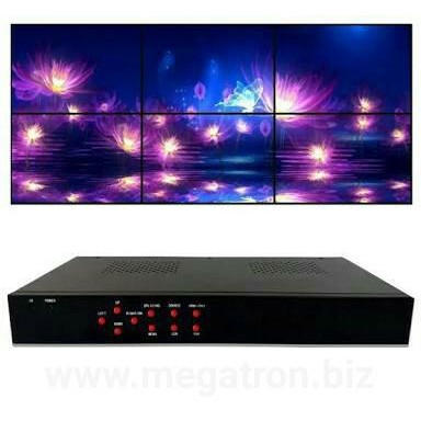 3x2 HDMI Video Wall Controller (input: VGA/DVI/HDMI/USB)