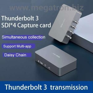 4 x SDI Video Capture (thunderbolt 3) - 1080p 60hz - support vMix OBS dll