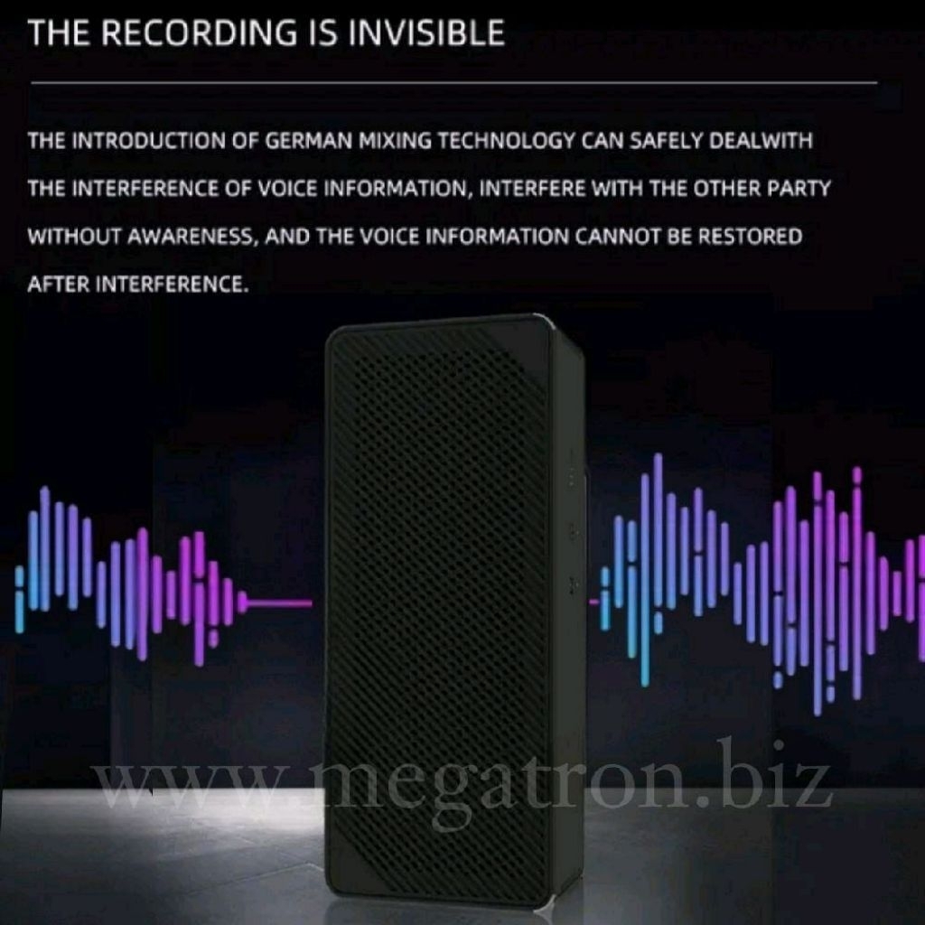 Alat Pengacak Suara Rekaman (model Speaker)