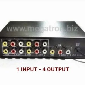 Audio Video Distributor 1 input - 4 output