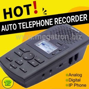 Auto Telephone Recorder (Alat Perekam Percakapan Telpon) - Support Telpon Analog / Digital / IP Phone