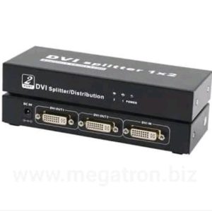 DVI Splitter 1 input - 2 output (1x2)