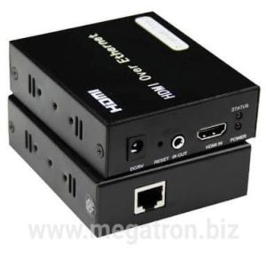 HDMI Extender via UTP Cable Cat5e/6 single RJ-45 (up to 150 m)