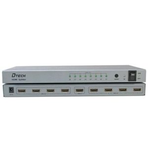 HDMI Splitter Distributor 1x8 (1 input - 8 output) - Support 4K