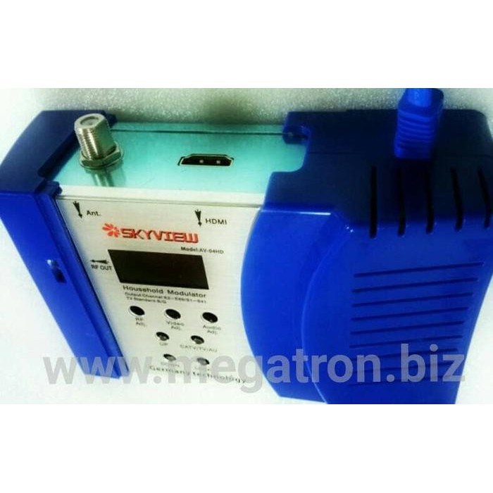 HDMI to RF converter (multi-channel RF modulator VHF/UHF)