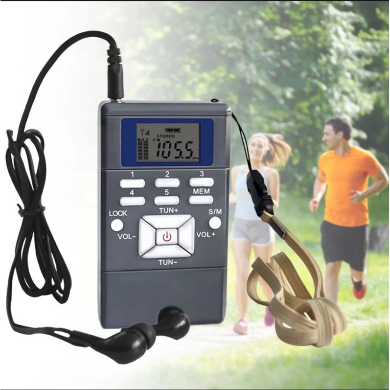 Portable FM Radio Receiver - untuk Wireless Tour Guide System