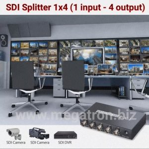 SDI splitter/Distributor 4 output - Support SD/HD/3G-SDI