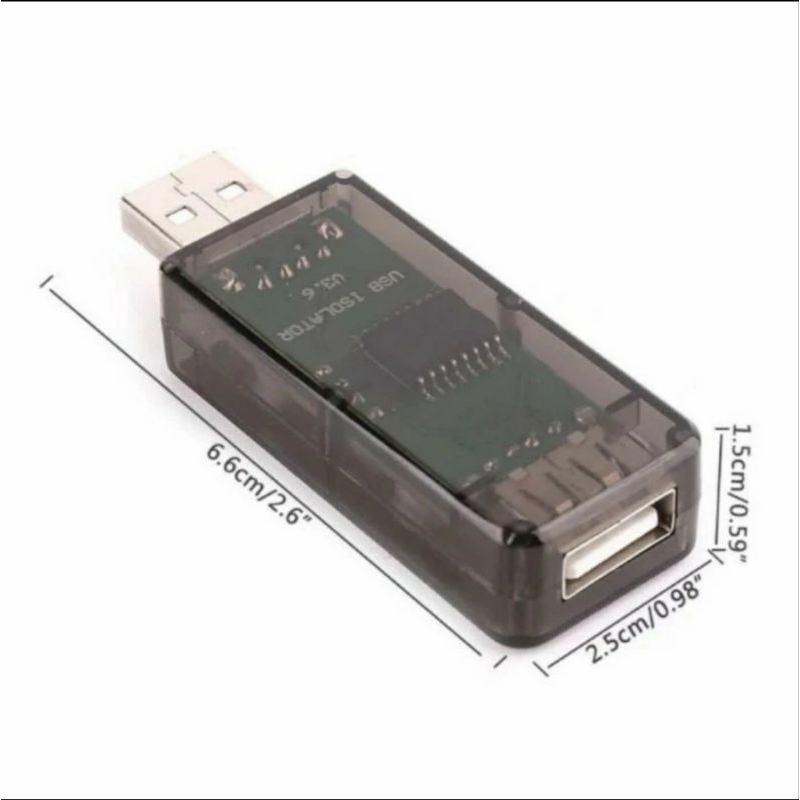 USB Ground Loop Stopper / Limitter / Isolator - Anti noise bunyi dengung