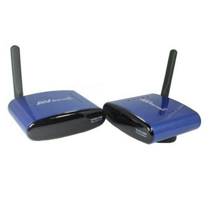 Video sender (wireless AV) 5.8 ghz dilengkapi Remote Extender