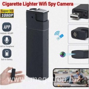 Wifi Spy Camera model Lighter (korek api) - Bisa pantau live lewat HP jarak jauh