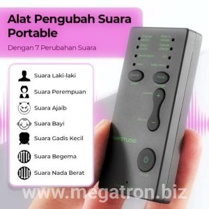 Alat Pengubah Suara (Voice Changer) - Bisa untuk Telepon / Handphone