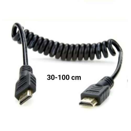Kabel HDMI - HDMI Spiral (30-100cm)