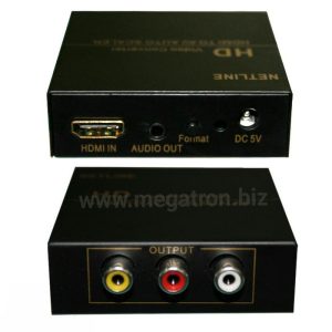 Konverter HDMI to RCA (CVBS) Composite - High Quality