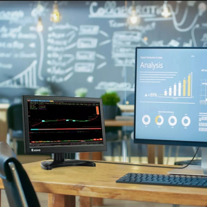 LCD monitor 12 inch ( input HDMI /VGA / RCA / BNC)