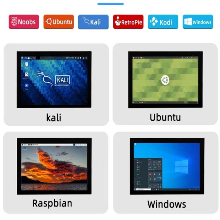 LCD Monitor Touchscreen 8 Inch ( HDMI Input) - Support Windows/Android