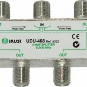 TV Splitter 4 Way merk IKUSI (Spanyol)